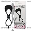 Anillo peneano para retrasar la eyaculacion con vibrador